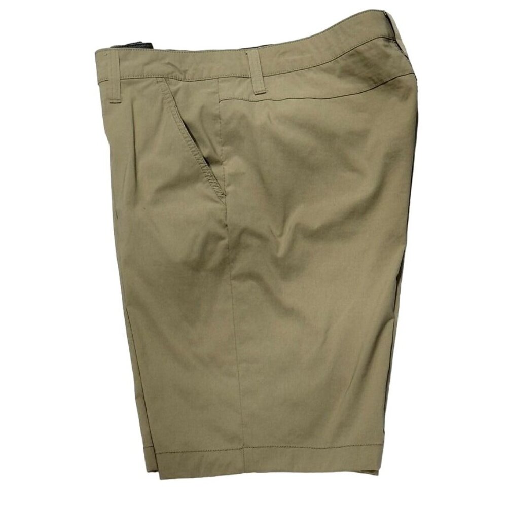 WEATHERPROOF Vintage Men's Regular Fit Khaki Cargo Shorts Nylon/Spandex Size 32